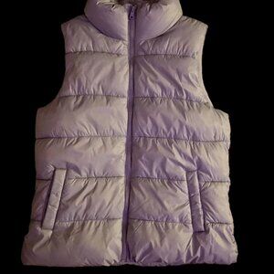 Old Navy Women's Puffer Vest - Grey